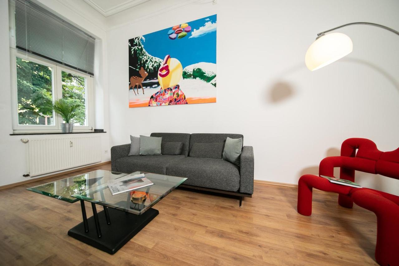 דיסלדורף White 60 Qm Apartment - Zentral - Balkon - Messe מראה חיצוני תמונה
